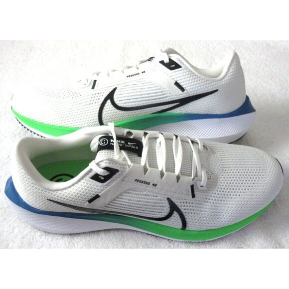 Nike Men\'s Air Zoom Pegasus 40 Running Shoes Platinum Tint Black White Sizes main image 5